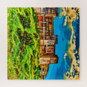 バ威厳のあるンバラ城 ジグソーパズル (横)