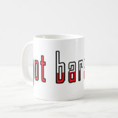 バ得ルズ?旗 コーヒーマグカップ (正面左)