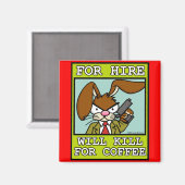 バ怒ニー磁石4 マグネット (正面/裏面)