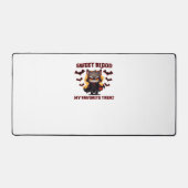 バ怒ンパイア猫クレイブハロウィーンの血 デスクマット (正面)