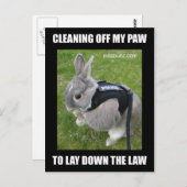 バ恋しく思ンズ清掃用ポーハガキ ポストカード (正面/裏面)