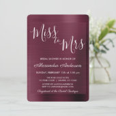 バ恋しく思ーグンディ夫人のブライダルシャワー 招待状 (スタンド正面)