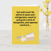 バ感じタが良いカード カード (黄色い花)