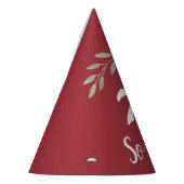 バ感動的ルおもしろいグンディフローラ70誕生日 パーティーハット (左)