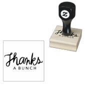 バ感謝していチのスタンプ ラバースタンプ (押印)