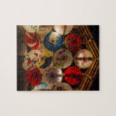 バ日本のンブレラ日本のスタイル ジグソーパズル (横)