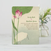 バ日本のード·ウォータ結婚ーカラーズ 招待状 (スタンド正面)