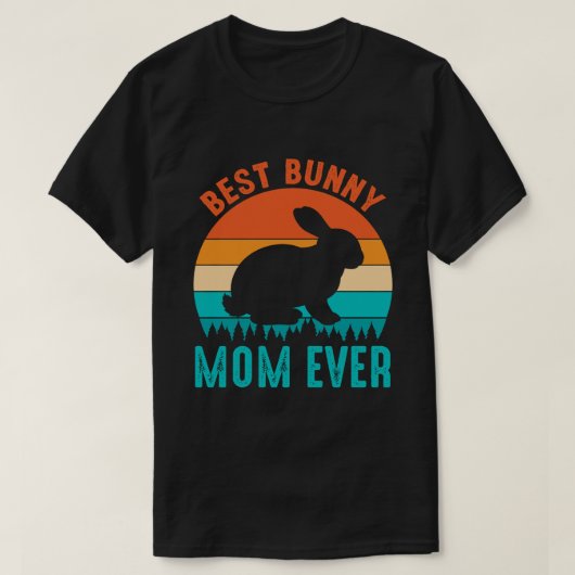 バ最高のニーの母ヴィンテージ父の日 Tシャツ (デザイン正面)