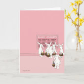 バ最高のニー・イースター・カード カード (黄色い花)