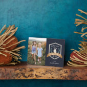 バ最高のババイパー |ゴルフのおじいちゃん写真 フォトプラーク (側面)