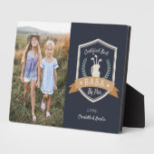 バ最高のババイパー |ゴルフのおじいちゃん写真 フォトプラーク (側面)