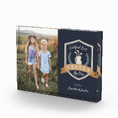 バ最高のババイパー |ゴルフのおじいちゃん フォトブロック (右)