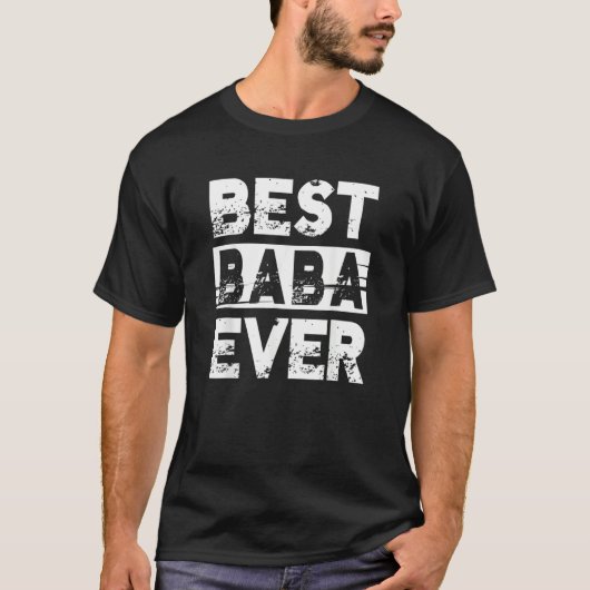 バ最高のババEver For Grandpa Father's Day Tシャツ (正面)