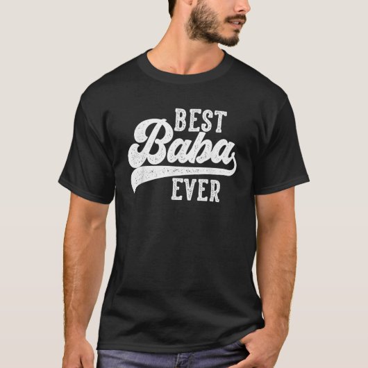 バ最高のバ・エバーギフト孫ババ誕生 Tシャツ (正面)