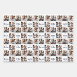 バ最高のバ・エバー父の日コーディネート ラッピングペーパーシート