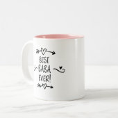 バ最高のバ・エバー ツートーンマグカップ (正面左)