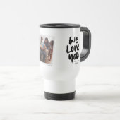 バ最高のバ・エモダンバー・フォト・ファザーズ・デイ・コーヒー トラベルマグ (正面右)