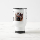 バ最高のバ・エモダンバー・フォト・ファザーズ・デイ・コーヒー トラベルマグ (中央)