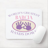 バ最高のブシアがTシャツを下ろす マウスパッド (マウス)