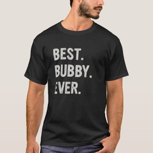 バ最高のブビーエバーファミリー祖母 Tシャツ (正面)