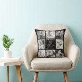 バ最高のブビーエバー金ゴールドグリッター8フォトコラージシック クッション (椅子)