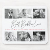 バ最高のブビーEverスクリプモダント6 Photo Collage マウスパッド (正面)