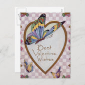 バ最高のンタイン シーズンポストカード (正面/裏面)