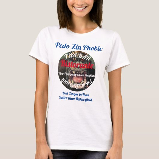 バ最高のーカーズフィールドより町の舌 Tシャツ (正面)