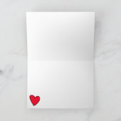 バ最高のールパーソナライズされたタイム カード (内部)