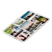 バ最高のールパーソナライズされたタイム マグネット (左側)