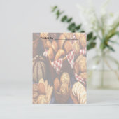 バ焼いたーズレシピカ空白のード ポストカード (スタンド正面)