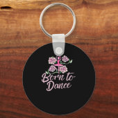 バ生まれレー踊りに キーホルダー (正面)