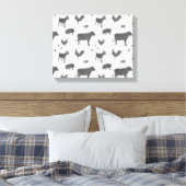 バ生まれンキャンバス印刷で キャンバスプリント (インサイチュ (寝室))