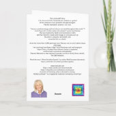 バ祝ー空白のンLovitude Note Card サンキューカード (裏面)