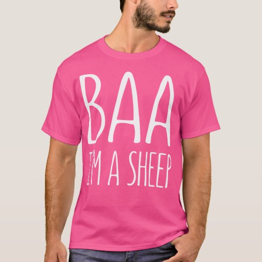 バ私は羊だ Tシャツ (正面)