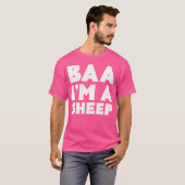 バ私は羊だ Tシャツ (正面フル)