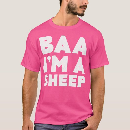 バ私は羊だ Tシャツ (正面)