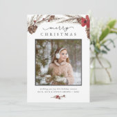 バ素朴フ|ホリデーフォトカード シーズンカード (スタンド正面)