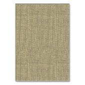 バ素朴ラップとバウのシーティングカード テーブルナンバー (裏面)