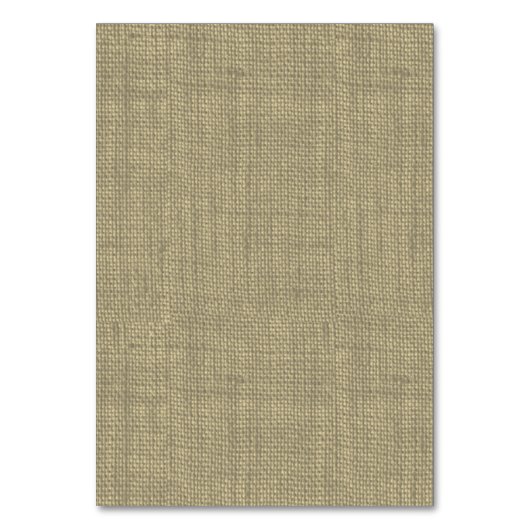 バ素朴ラップとバウのシーティングカード テーブルナンバー (裏面)