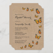 バ素朴ラップと蝶 招待状 (正面/裏面)