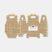 バ素朴ラップひまわり結婚花束 フェイバーボックス (折り畳みなし)