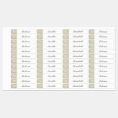 バ素朴ラップ単眼防水ラベル ラベル (シート)