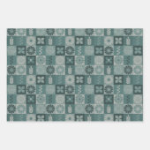 バ素朴ラップ花混合ラッピング紙シート ラッピングペーパーシート (正面2)