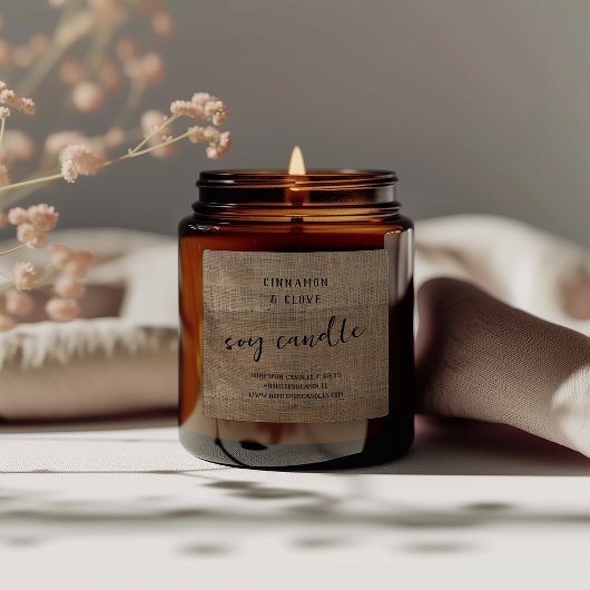 バ素朴ラ動揺してップカスタムキャンドルラベル スクエアシール