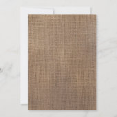 バ素朴ラ食べップドリンクとビー結婚したズ結婚 招待状 (裏面)