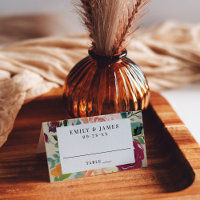 二つ折りプレイスカード