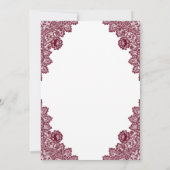 バ素朴ル結婚したグ食べ・ビー結婚ズ 招待状 (裏面)