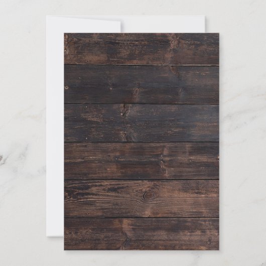 バ素朴ンウッドとストリングライトファミリー懇親会 招待状 (裏面)