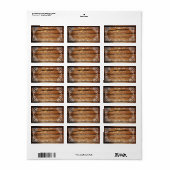 バ素朴ンウッドスクロー結婚ル住所 シール (フルシート)